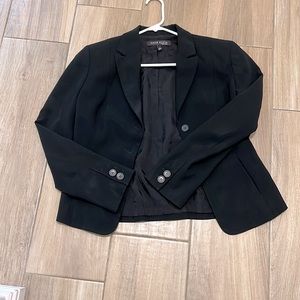 Anne Klein Black waist height Suit Jacket/Blazer Size 8